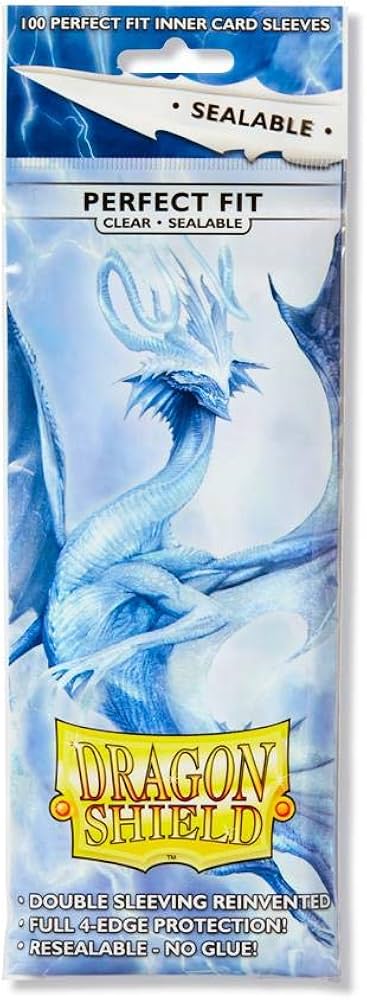 Dragon Shield 100 Perfect Fit Inner Card Sleeves