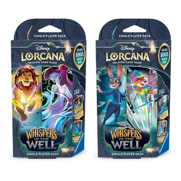 Lorcana Whispers in the Well - Mazos de Inicio