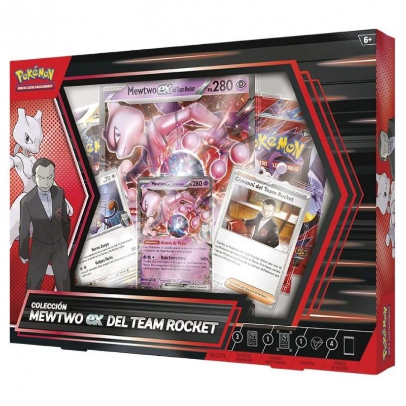 Blister cartas Mewtwo Ex del Team Rocket Pokemon