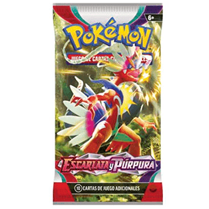 Pokemon Escarlata y Púrpura Sobres