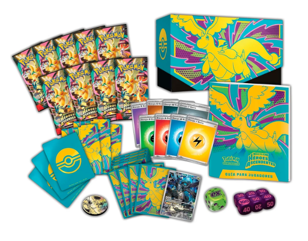 ETB Caja de Entrenador Elite Heroes Ascendentes - Español