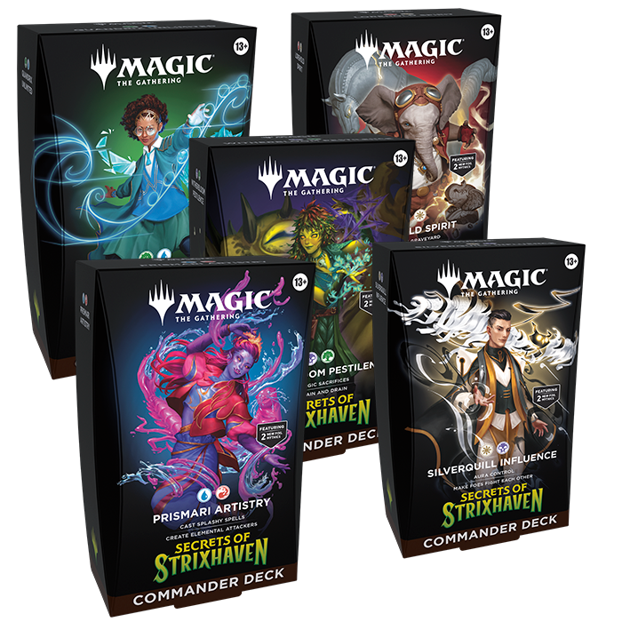 Mazos de Commander Strixhaven