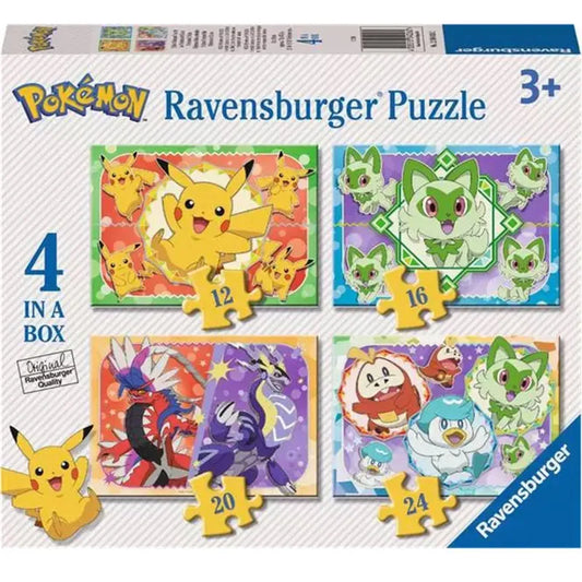 Puzzle Pokemon 12-16-20-24 piezas