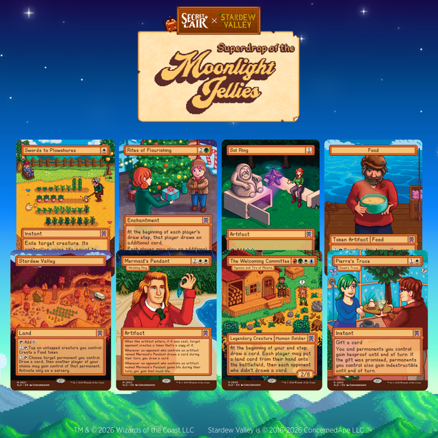 Secret Lair Stardew Valley Welcome to Stardew Valley - Magic The Gathering